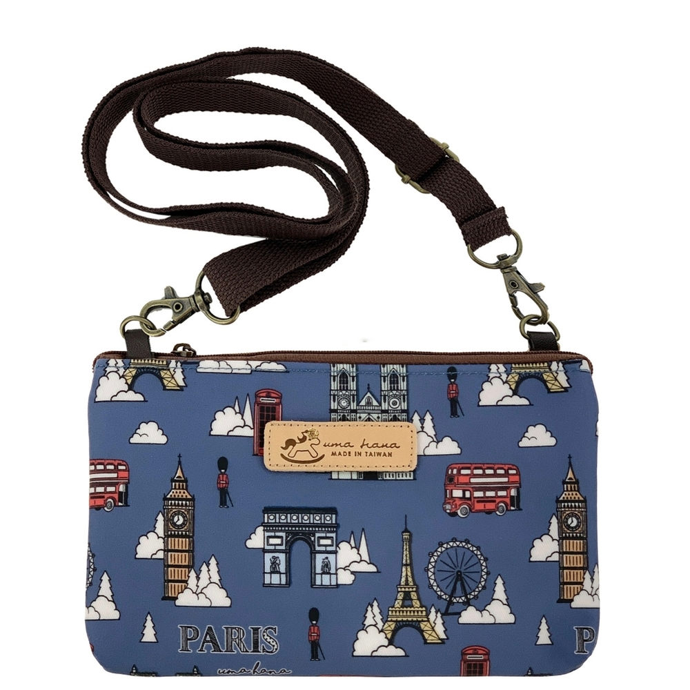 Waterproof London Paris Crossbody Shoulder Phone Purse
